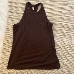 Brown tank top